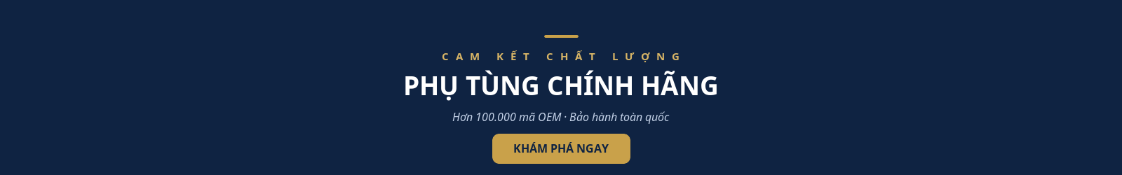 Phụ tùng chính hãng