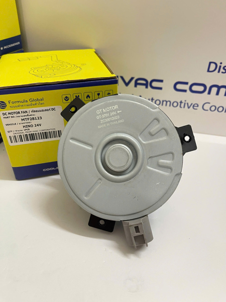 1 MOTOR QUẠT DÀN NÓNG HINO 24V 3701
