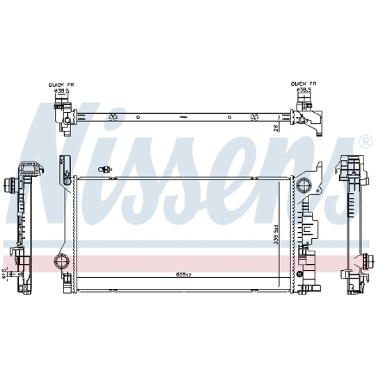 Két nước Volvo XC60 2018-2021 MAHLE CR2335000P 31368232